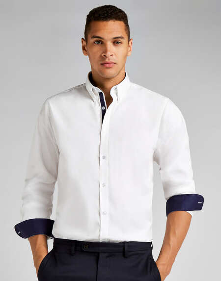 Koszula Tailored Fit Contrast Oxford Premium