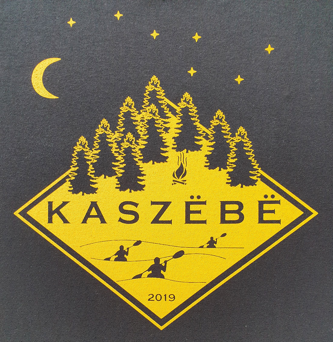 Kaszebe 2019 (technika: sitodruk)