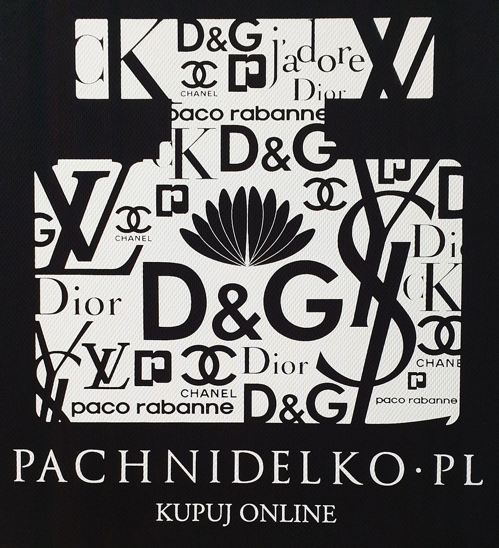 Pachnidelko.pl (technika: sitodruk)