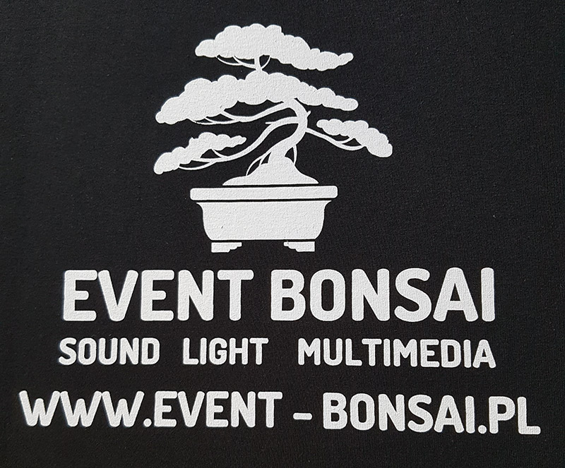 Event Bonsai (technika: sitodruk)